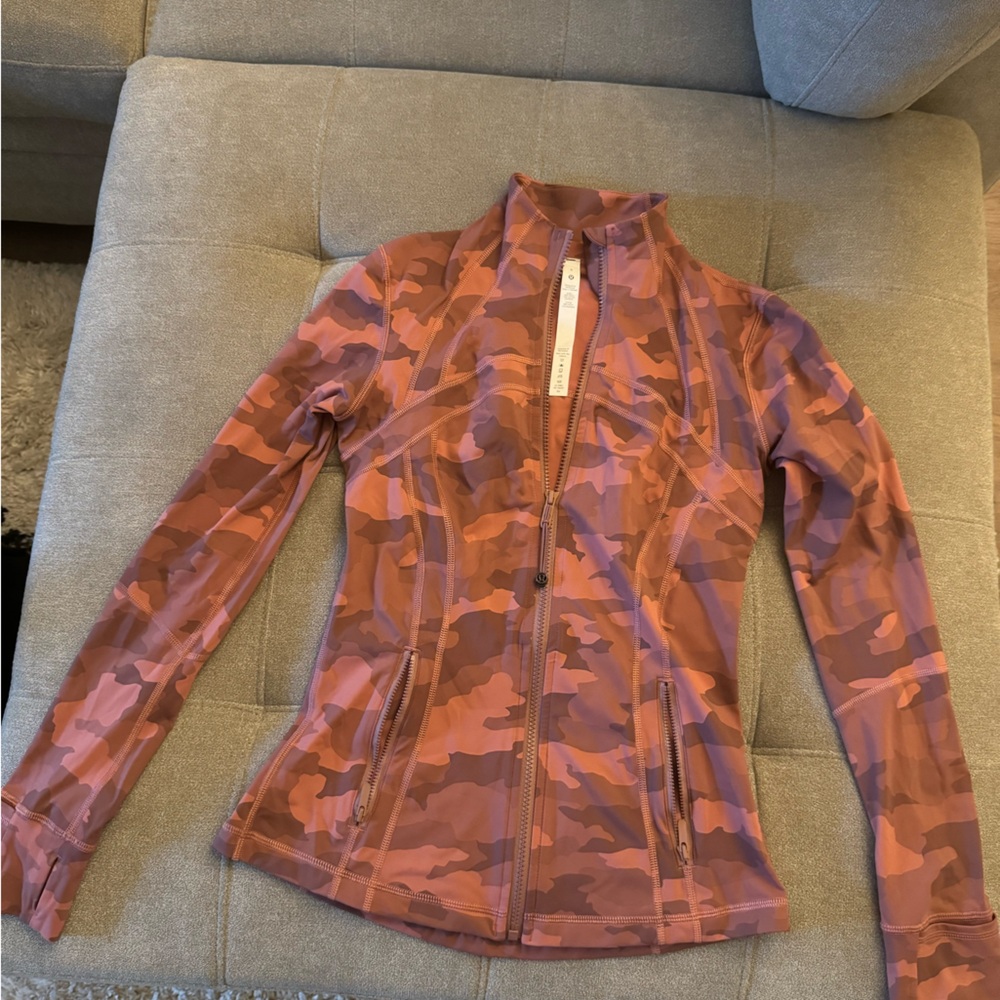 Lululemon align camo jacket size 6